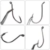 200pcs Lot 8 Boyutlar 1 0# -8 0# 8299 Ahtapot Hook Yüksek Karbonlu Çelik dikenli balıkçılaşma kancaları Pesca Tackle Aksesuarları A-0252399