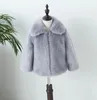 Baby Kids Clothing 2018 Neueste Winter Kinder Mantel Heig Qualität Kunstfell Außenbekleidung Kleinkind Baby Jungen Mädchen Kleidung Winter warmes Jkkets 3-8T