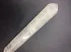 1pcs Natural Clear Crystal Point Zauberstab Rohr weiß Quarz Edelstein -Rauchrohrheilung mit 1pcs Metallfiltern und 1 Reinigungsbürste5968511