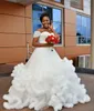 2022 White Ball Gowns Wedding Dresses Beaded Cloud Design Sweetheart Plus Size Cap Sleeve Quinceanera Sweet 16 Dresses Bridal Gown