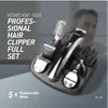 HOT Kemei KM - 600 Professional Hair Trimmer 6 In 1 Hair Clipper Shaver Sets Electric Shaver Beard Trimmer Hair Cutting Machine XJ