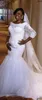 Плюс размер свадебные платья выкопайте полушбаки для хрупины и кружевные аппликации русалка свадебные платья подсчитайте поезда саудовские африканские свадебные платья