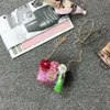 Heißer Verkauf Kinder Handtaschen Mode Koreanische Mädchen Kette Münze Geldbörsen Reizende Nette Kirsche Floral Pailletten Mini Umhängetaschen Kinder Weihnachten geschenk
