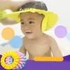 Tampa Do Chuveiro de Bebê ajustável Shampoo Wash Escudo de Cabelo Do Bebê Chuveiro Escudo Chapéu Viseira direta Caps Cuidados Com o Bebê Crianças Cabeça de Banho Chapéus