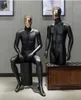 Högkvalitativ fashionabla glasfiber Male Black Mannequin Full Body Mannequin Made In China Hot Sale