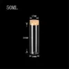 30*100mm 50 ml minuscule petit tube à essai vide bouteilles en liège flacons pour la décoration de mariage 50 pcs/lot