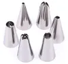 8 in 1 Silicone Herbruikbare Cakepiping Bag Icing Cream Patry Decorating Tool Komt met 6 verschillende soorten nozzles