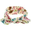 Enfants Bandeaux Arc Bébé turban Noeud Princesse bandeaux Enfants Lapin Lapin Oreille Bandeau filles élastique Floral cheveux accessoires C5044