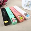 6 Colors Macaron packaging wedding candy favors gift Laser Paper boxes 6 grids Chocolates Box/cookie box