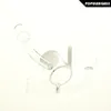 25mm Quartz Banger Smoking Accessories Nail 4mm Thick Bottom With Crystal Male Joint Size 14mm and 18mm 90 degrees PG5150
