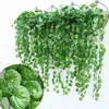 Hot Selling Artificial Vines Leaf Garland Silke Wisteria Vines Fake Lövverk Blommor Heminredning Trädgård Bröllopsdekoration