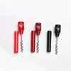 Pen Container Typ CorksCrew Red Wine Bottle Opener Enkel Efficent Can Openers Colorfu Praktiska Bar Verktyg