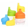 Silikon gıda sınıfı Sippy kapak Meme kapaklar herhangi bir boyut için Çocuklar kupa Bebekler ve Toddlers için Toddlers Kaçak Fincan BPA Ücretsiz