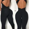 Pantalons de piste pour femmes Sexy Backless Pant