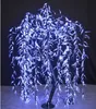 LED Willow Tree Light 960pcs Diods żarówki 1,8 m/6 stóp zielony kolor deszczowy świąteczny na świeżym powietrzu świąteczny dom domowy dekor