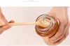 Wood Honey Dipper Stick Cute Heart Shape Honey Server Stirrer Long Handled Honey Spoons Mixing Bar Spoons Kitchen Gadgets KD1