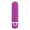 Mini vibromasseur Silicone médical + ABS étanche Rechargeable Bullet Vibrator Sex Toys pour femmes adultes Masturbation Vibrator SL-BU-0001