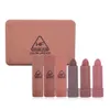 Brand Hengfang 6 Colorsset Set Set Hydratrizer à lèvres à lèvres Nude Pumpkin et rouge avec des lèvres miroir 15GX66056307