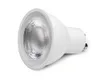 GU10 COB Lâmpadas LED, Lâmpadas de halogéneo 50W Equivalente, 5W, 550LM, Luz do dia / branco quente, Refletor LED, GU10