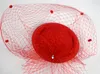 Bridal Hats Wedding Fascinators Women Party Headpiece Elegant Birdcage Veil Headwear Headdress Hair Accessories1827