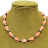 Moda Pérola Jóias Natural Freshwater Pearl Crystal Colar para o presente da surpresa da mãe