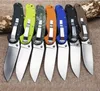 New Arrival Survival Folding Knife AUS-8 Drop point Satin Blade G10 Handle EDC Pocket Knives Xmas Gift Outdoor EDC Tools