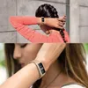 Cinturino in tessuto milanese magnetico in acciaio inossidabile per cinturino di ricambio Fitbit Charge 3 per cinturino Fitbit Charge 3