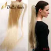 Bella Hair Remy synthétique queue de cheval Extensions de cheveux droites 20 pouces couleur 1B46810162730336061399J27613 Julie7036857