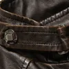 Partihandel-Weinianuo Helt ny design Motorcykeljackor Män Jaqueta de Couro Mens Leather Jacket Chaqueta Hombre Cuero Mäns Coats 176
