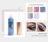 FOCALLURE 5 cores profissional Eyeliner Glitter impermeável fácil de lápis de olho desgaste colorido secagem rápida líquido 60pcs delineador / lot DHL