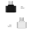 100 stks / partij Gratis Verzending Nieuwe Hot Phone Adapters Micro USB 2.0 Vrouw tot USB 3.1 Type C Mannelijke Converter USB-C OTG Adapter Gift OV24 P30