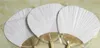 Large Number Paper Fan Round Two Sided Blank Fans With Bamboo Frame And Handle Calligraphy Painting Wedding Party Gifts 3qx jjkk