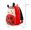 Cartoon Plush Ladybug Backpack Animal Zoo Children Schoolbag Toddler Bags Kindergarten girls/boys Gifts Nursery Supplies