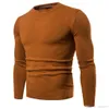 Maglione pullover slim fit Top alla moda da uomo con girocollo a maniche lunghe Misto cashmere di alta qualità lavorato a maglia Abbigliamento invernale da uomo in vendita