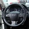 Hand sewing Top Leather Carbon Fiber Steering Wheel Cover For Infiniti Q502945