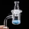 Thermochromic Buts Banger Quartz Nail Cadmium Core Bottom Flat Top OD 26mm Domeless Nails 14mm 18mm男性女性DAB RIG1538745