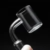 25mm XL Quartz Banger Nail With Spinning Carb Cap och Terp Pearl 10mm 14mm 18mm Female Man Foint For Smoking Pipes Glass Water Bongs