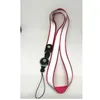 Stripe reflekterande godis nackband Lanyard för nycklar ID-kort Mobiltelefonband för Huawei USB Badge Holder DIY Hang rep