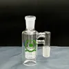 Pipe en verre Ash Catcher 14mm 18mm 4,5 pouces Mini Bong Catchers Ashcatcher 45 90 degrés