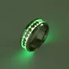 Europe et états-unis bijoux en acier titane bague Batman lumineuse fluorescente nouveaux bijoux cadeau pour hommes (livraison gratuite)