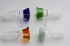 Piranha Renkli 14 18mm Ortak Cam Kase Tırnak Kuru Herb Aksesuarları için Bonglar Su Boruları Rastgele Renk