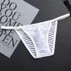 1 stks Mannen Sexy Slips Volwassen Ademende Mesh Elastische Lage Taille Spandex Vocht Wicking Underwear Onderbroek Apparel 2018 Nieuwste