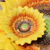 Keramik Kreative Sonnenblume Obst Süßigkeiten Aufbewahrungsschale Dessert Snack Salatteller Wohndekoration Hochzeitsdekoration Kunsthandwerk Figur