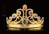 Król Król Królowa Księżniczka Tiara Crystal Crown Fairband For For Day Day Dziewczęta chłopcy przyjęcie świąteczne C5669765845