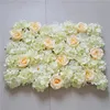 1 pçs flores artificiais parede para casamento flor pano de fundo seda rosa peônia hortênsia flores parede estrada levando flores evento festa suprimentos