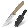 Sanrenmu S758 Fixed Knife 8cr13mov Blade G10 Handle outdoor camping survival tactical hunting bushcraft knife Utility K Sheath