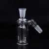 Colector de cenizas de 14 mm y 18 mm para bong de agua de vidrio 45 90 grados tres cuatro brazos árbol perc nido de abeja