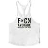 شباب العضلات ماركة صالات رياضية Stringer Tank Top Men Cotton Y Back Sportwear Vest Fitness Clothing Canotta كمال الأجسام قميص بلا أكمام