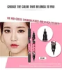 Yanqina Highlighter Makeup Black Liquid Eyeliner + Eyebrow Pencil 2 in 1 Make up Maquiagem 3 Colors