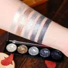 IMAGIC Glitters Eyeshadow Cosmetic Pressed Eyeshadow Diamond Rainbow Make Up Pressed Glitters Eye shadow Palette 5 colori